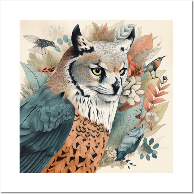 Fantasy animal of forest Wall Art by Aligood